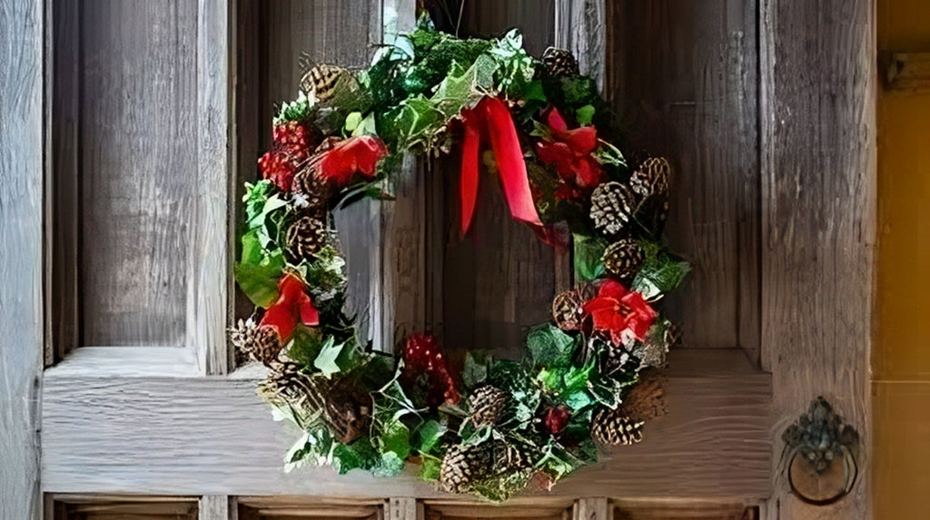 Christmas Wreaths & Hanger