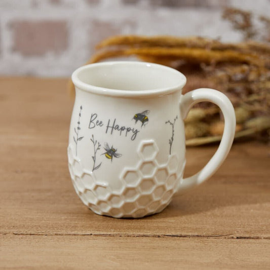 Honeycomb Embossed Mug