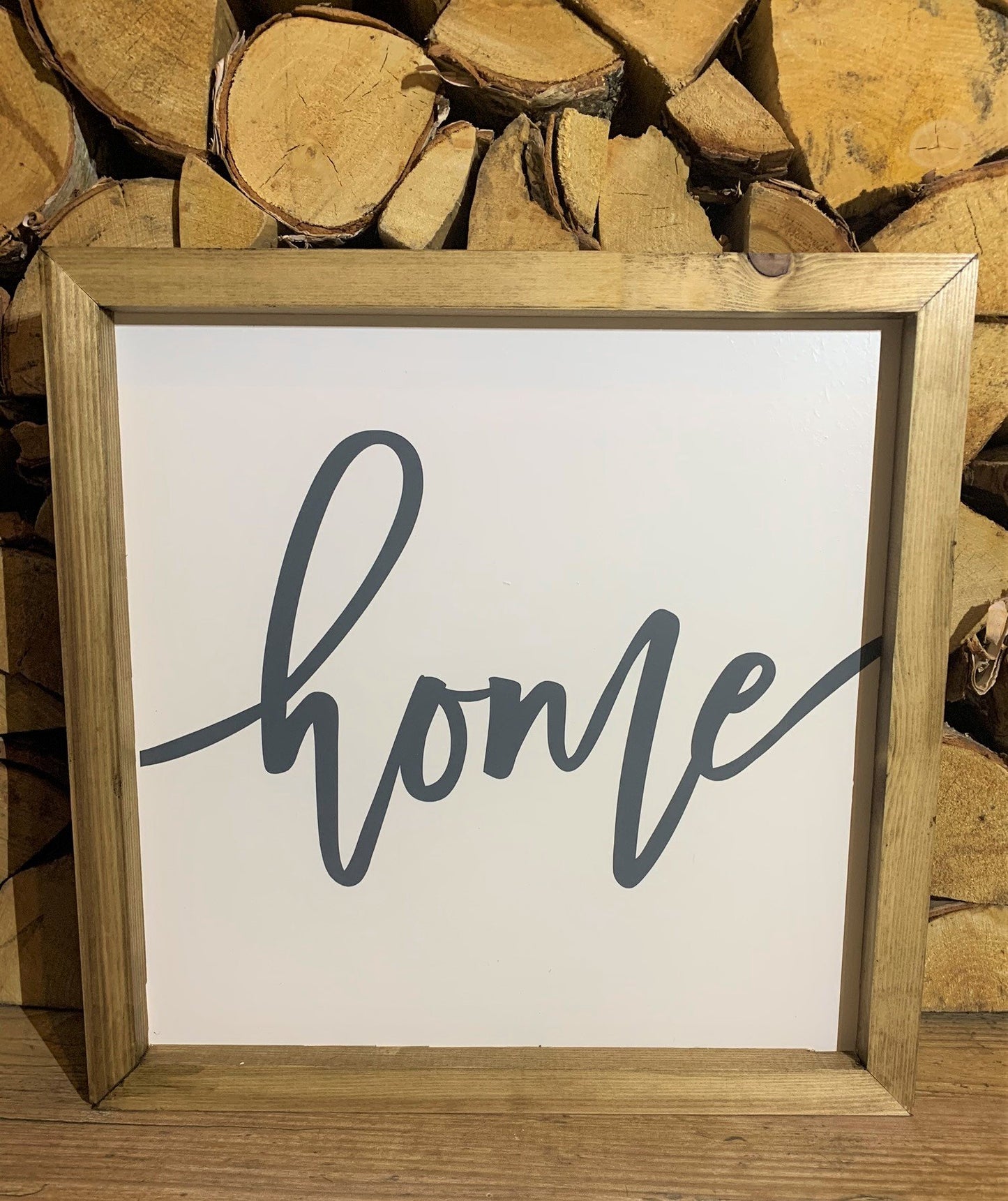 Home Framed Sign - Large