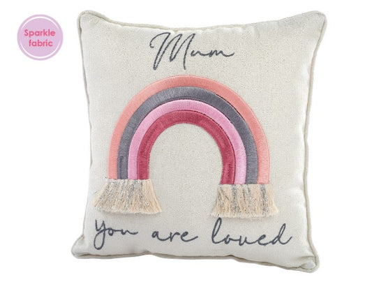 Mum Rainbow Cushion