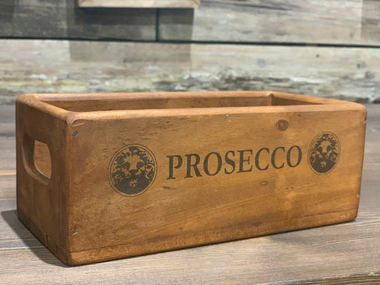 Prosecco Wooden Crate