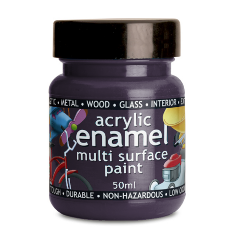 Polyvine Acrylic Enamel Paint - Purple