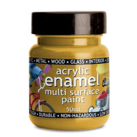 Polyvine Acrylic Enamel Paint - Yellow